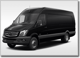 High-Top Sprinter Passenger Van Rental
