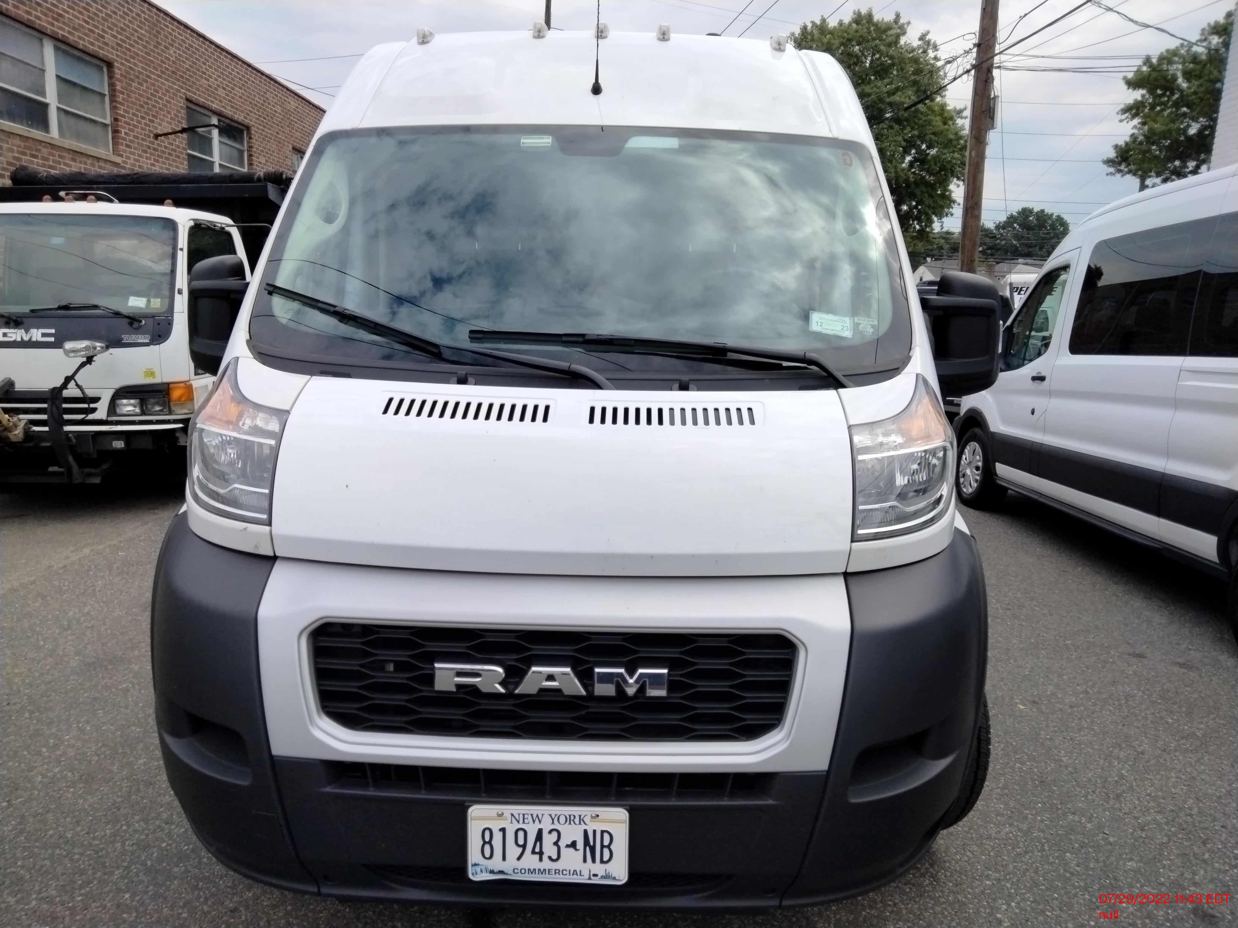 2021 Ram promaster 2536